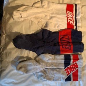 Men’s Nike Basketball Soccer socks 3 pairs 6 socks